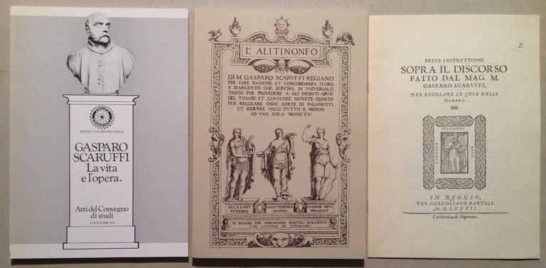 Scaruffi La Vita e l'Opera Atti Convegno Studi e Ristampa …