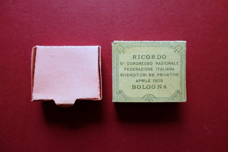 Scatola di Fiammiferi Ricordo 5∞ Congresso Nazionale Rivenditori Bologna 1909 | Immagine Gallery 2