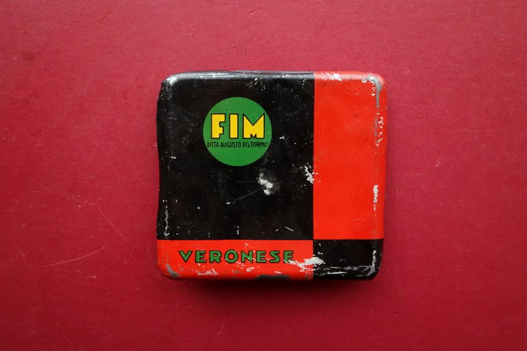 Scatola di Latta Matite Augusto Bo FIM Torino Paolo Veronese …