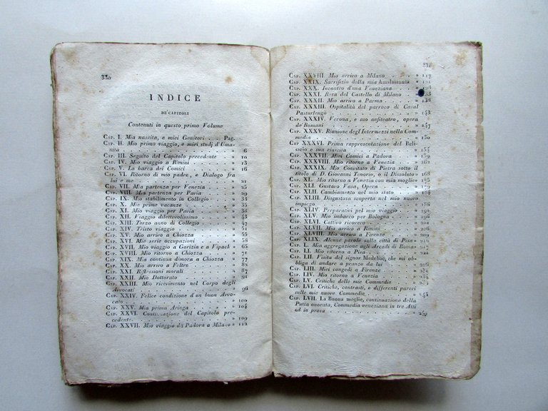 Scelte Commedie di Carlo Goldoni Volume I Bettoni Padova 1811 …