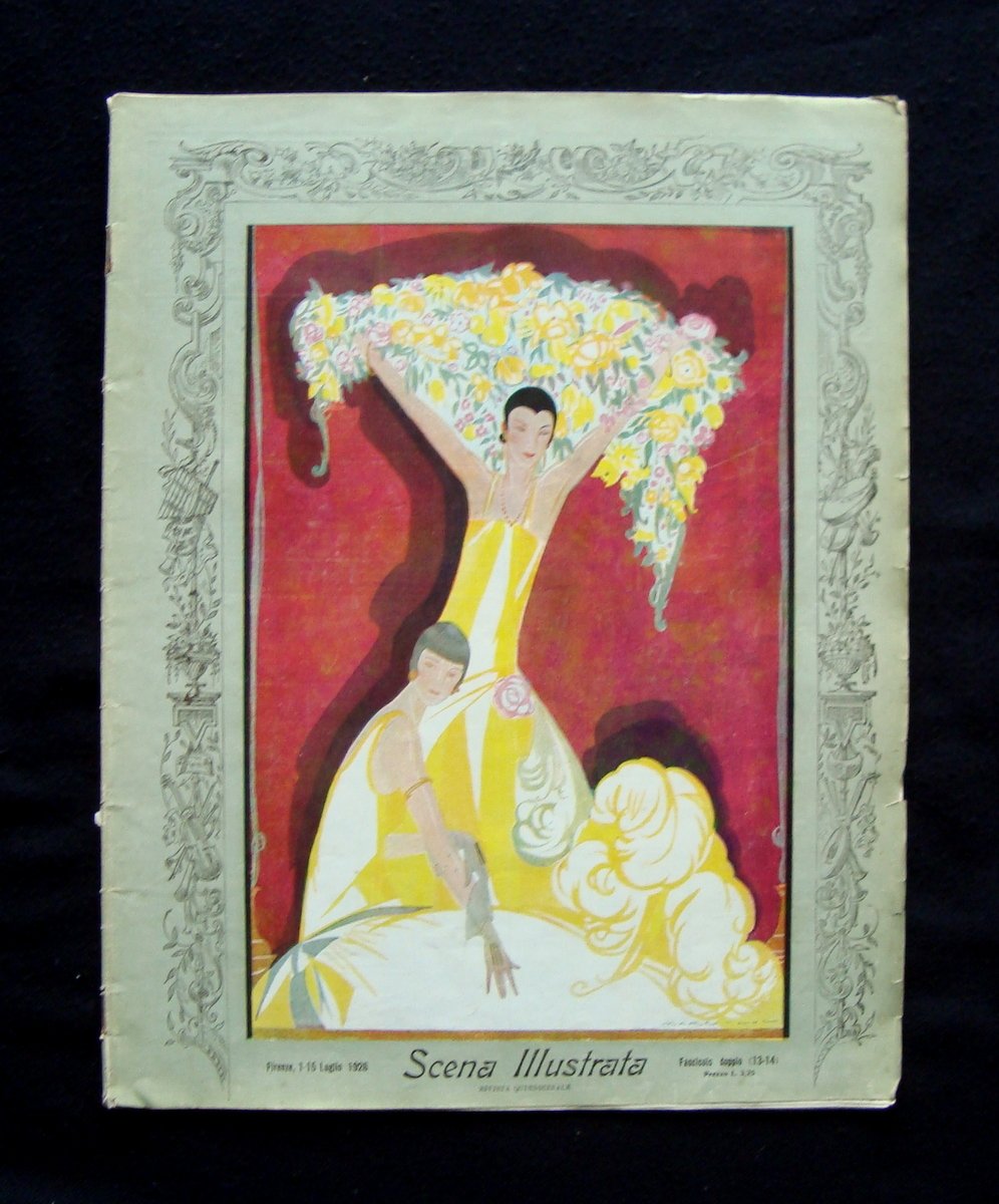 Scena Illustrata Rivista 1926 Firenze numero doppio 13 14 Luglio …