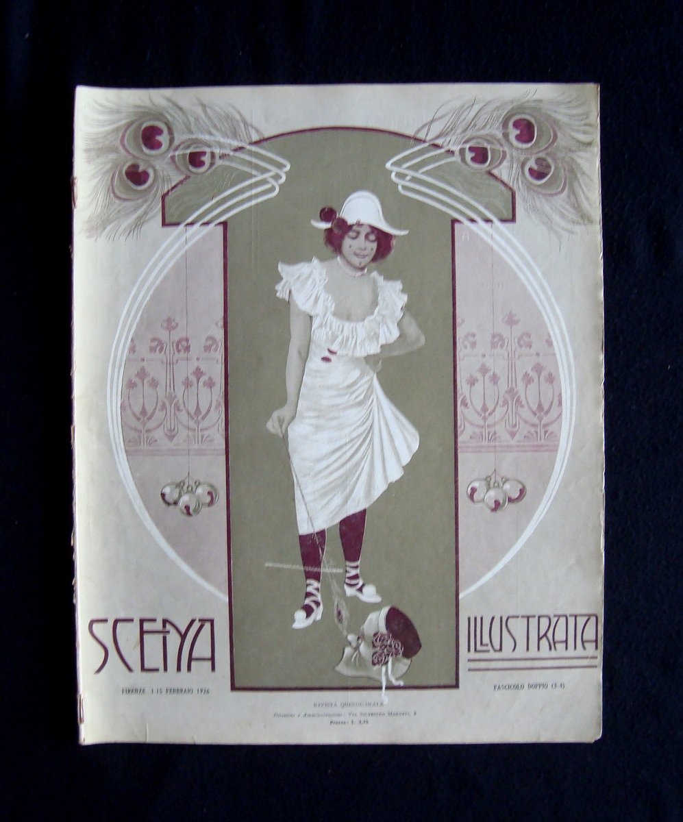 Scena Illustrata Rivista 1926 Firenze numero doppio 3 4 Febbraio … | Immagine principale