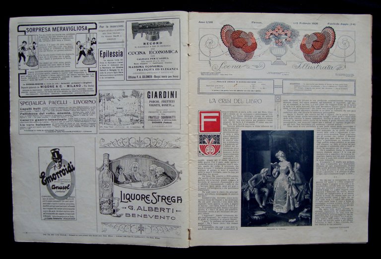 Scena Illustrata Rivista 1926 Firenze numero doppio 3 4 Febbraio … | Immagine Gallery 2
