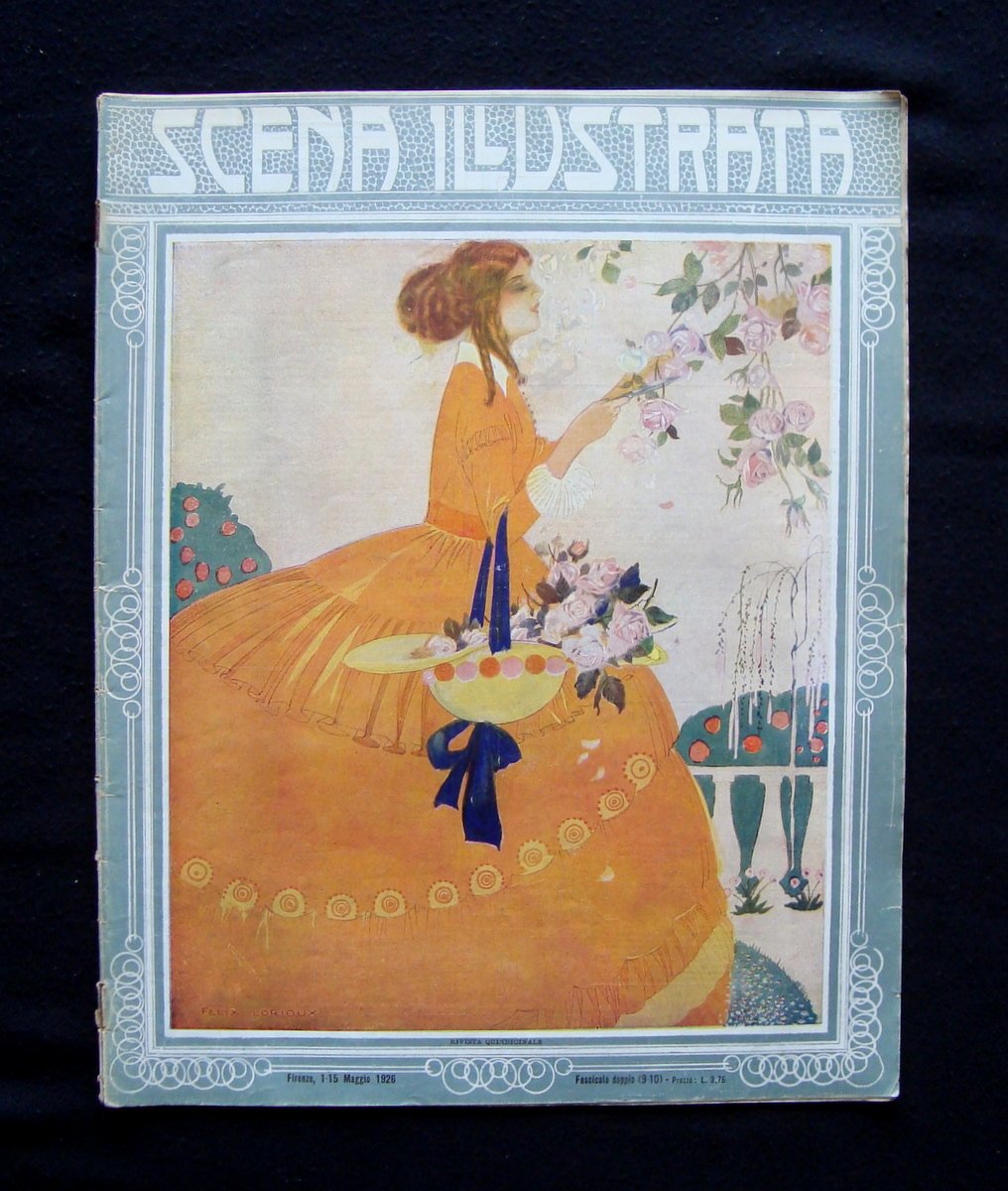 Scena Illustrata Rivista 1926 Firenze numero doppio 9 10 Maggio …