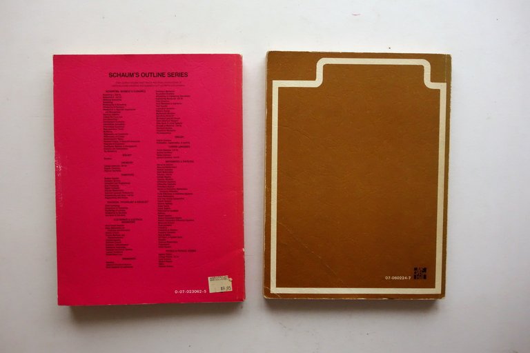 Schaum's Outline Series Modern Physics Mathematical Handbook McGraw Hill 2 …