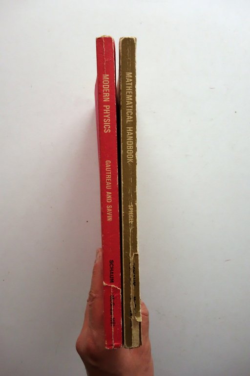 Schaum's Outline Series Modern Physics Mathematical Handbook McGraw Hill 2 …