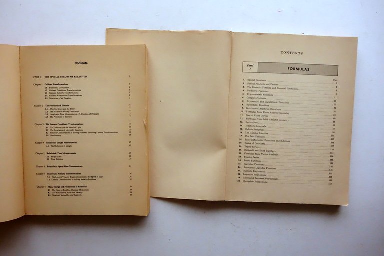 Schaum's Outline Series Modern Physics Mathematical Handbook McGraw Hill 2 …