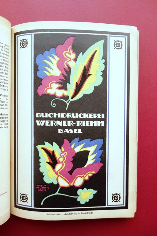 Schweizerland Monatshefte fus Schweizer Art-und-Arbeit N. 9 Zurich 1917 Grafica