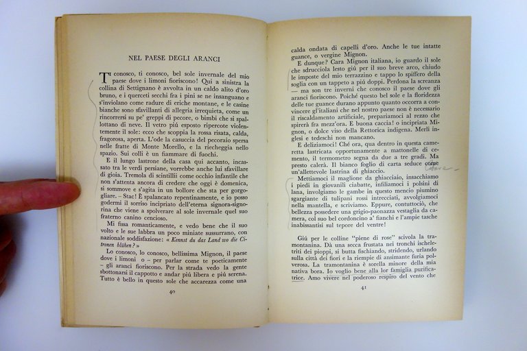 Scipio Slataper Scritti Letterari Critici Mondadori 1956 1°Ed. Autografo Jahier