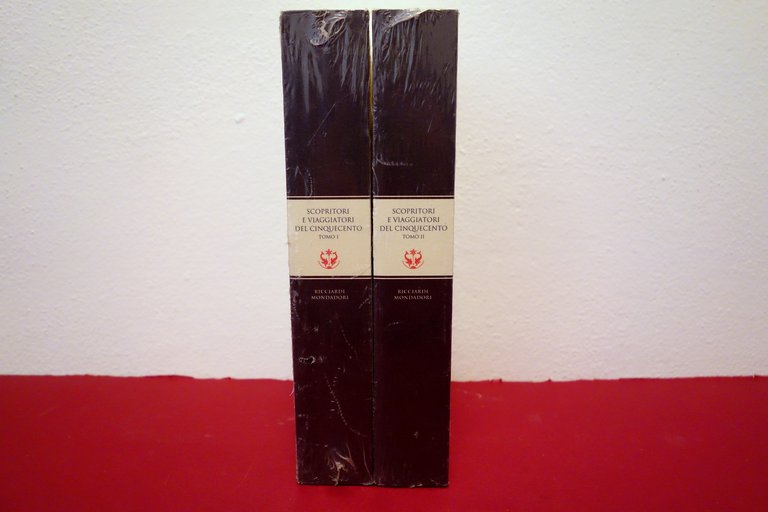 Scopritori e Viaggiatori del Cinquecento Ricciardi 2 Volumi Completo Nuovi | Immagine Gallery 2