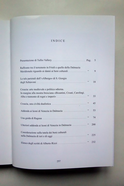 Scritti d'Arte sulla Dalmazia Alberto Rizzi Collana M. Treveri Venezia … | Immagine Gallery 2