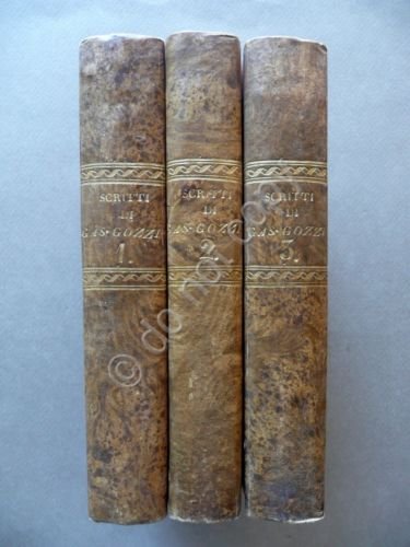 Scritti di Gasparo Gozzi NiccolÚ Tommaseo Le Monnier Firenze 1849 … | Immagine Gallery 4