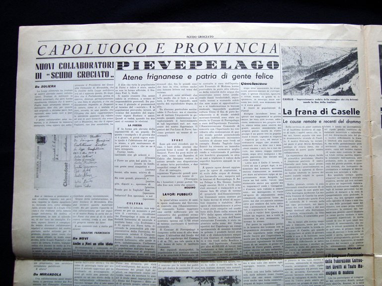 Scudo Crociato Anno 2 n 2 8 Febbraio 1955 Pievepelago … | Immagine Gallery 2