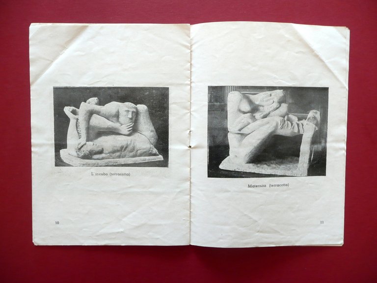 Sculture Ceramiche di Berto Bertagnin Catalogo Tullio d'Albissola Savona 1951