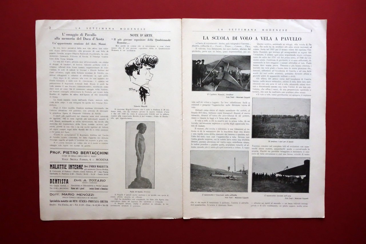 Scuola di Volo di Vela a Pavullo Nannini Balbo Settimana … | Immagine principale