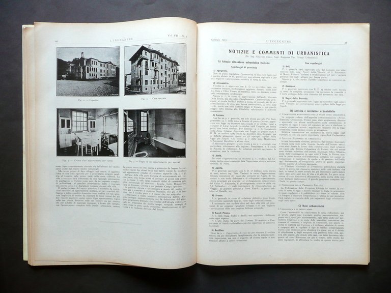 Scuola Guglielmotti Roma Piano Regolatore Sassari L'Ingegnere Vol. VII N. …
