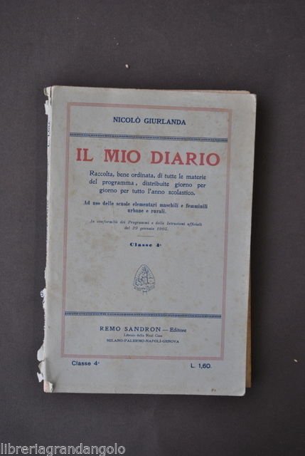 Scuola Raccolta Materie Programma Anno Scolastico Il Mio Diario Giurlanda … | Immagine principale