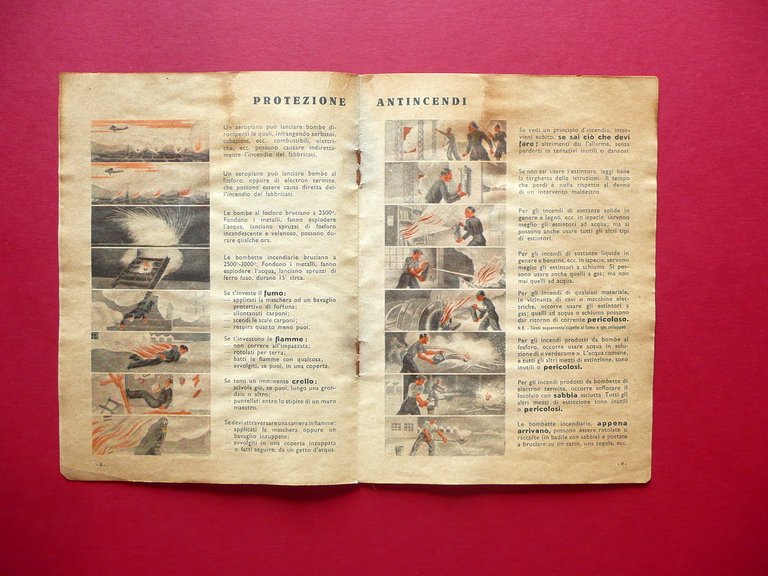 Se un'Aggressione Viene dal Cielo Operaio FIAT Libretto Aggressione Aerea …