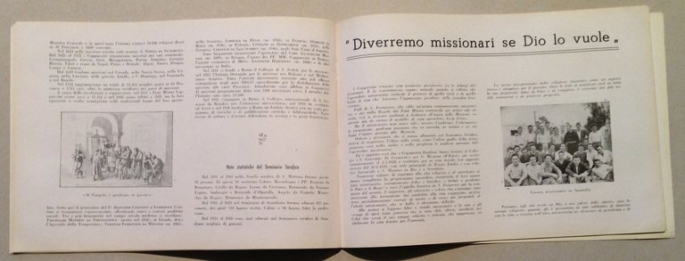 Seminario Serafico Cappuccini Scandiano Reggio Cinquantesimo Dalla Fondazione