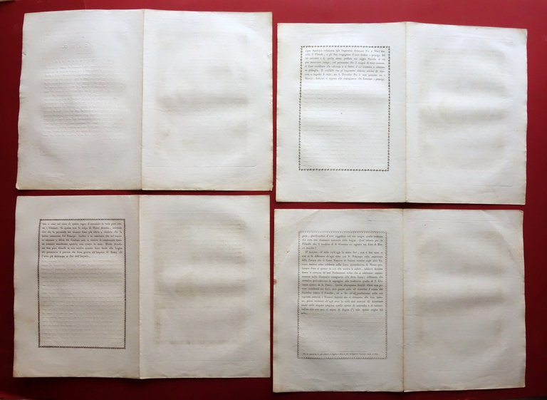 Serie dei Papi Picotti Venezia 4 Tavole X-XIII Igino Aniceto … | Immagine Gallery 2