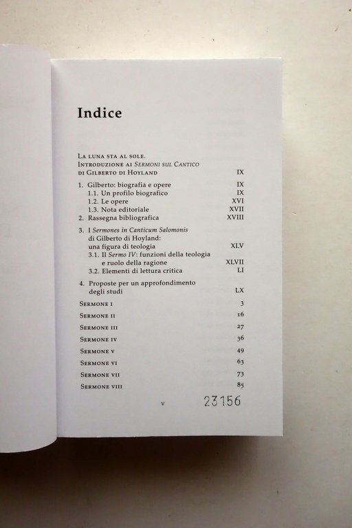 Sermoni sul Cantico dei Cantici Gilberto di Hoyland Glossa 2019