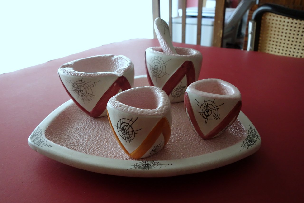 Servizio da Fumo Anni '50 Zulimo Aretini Novara Ceramica Artistici … | Immagine principale