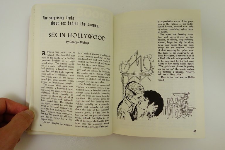 SEX IN HOLYWOOD MAGAZINE OF MODERN SEX BISHOP 1965