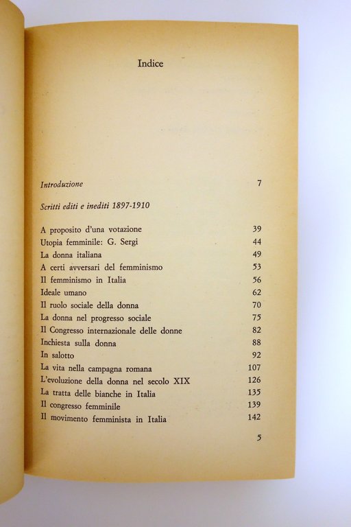Sibilla Aleramo la Donna e il Femminismo Editori Riuniti 1978 …