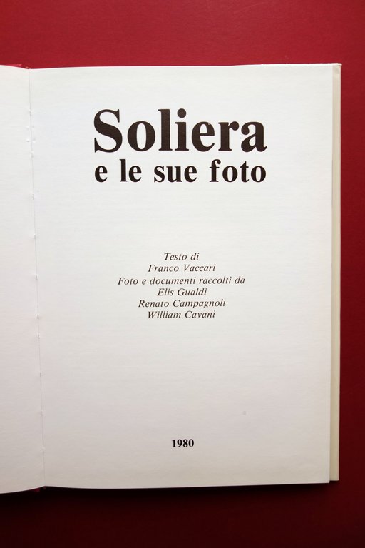 Soliera e le Sue Foto Franco Vaccari Gualdi Campagnoli Cavani …