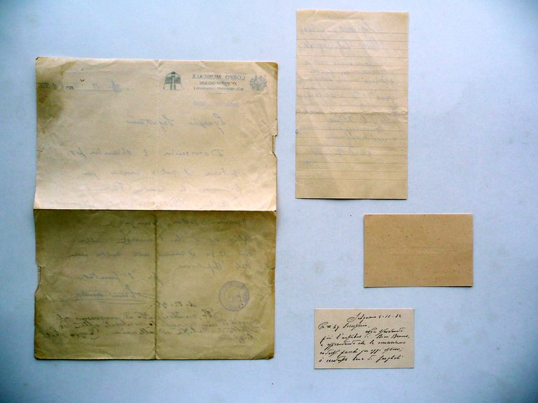 Solignano Modena Documenti Vari Corpo Musicale Parmiggiani Anni Trenta