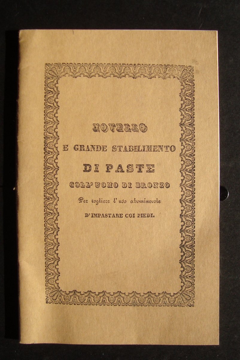 SPADACCINI CESARE NOVELLO E GRANDE STABILIMETO DI PASTE NAPOLI ANNI …