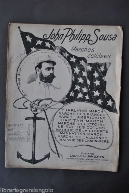 Spartiti Musica Philipp Sousa Marches CÈlËbres The Liberty Bell Marcia …