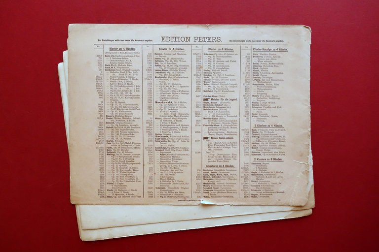 Spartito Die Fischerinnen von Procida Tarantella Joachim Raff Peters Primo …