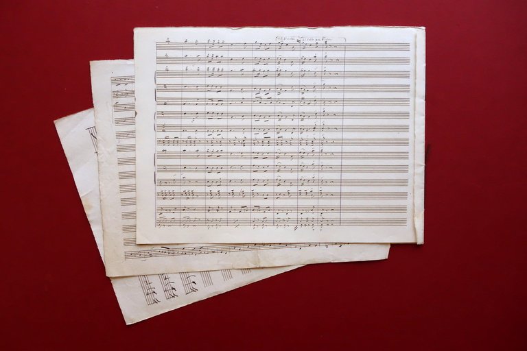 Spartito Manoscritto La Leggenda del Piave Casadei Musica 82∞ Legione …