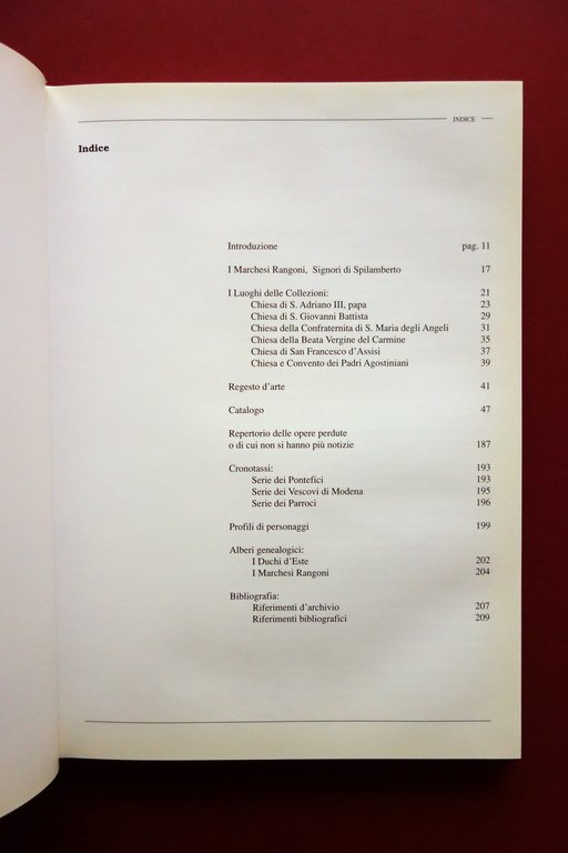 Spilamberto Capolavori di Pittura nell'Ambito Estense Pietro Amato 1999