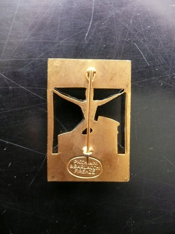 Spilla XIII Campionati del Mondo di Ginnastica Roma 1954 CONI …