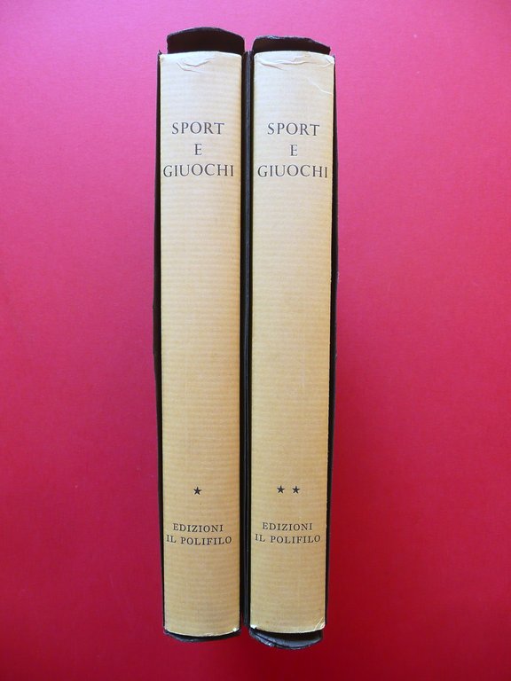 Sport e Giuochi Trattati e Scritti XV-XVIII Secolo Il Polifilo …