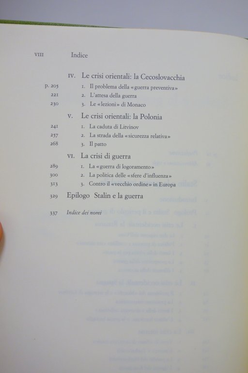 STALIN E LA GUERRA INEVITABILE 1936-1941 PONS EINAUDI 1995 RARO