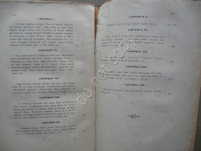 Statistica e Storia di Ostiglia Antonio Zanchi Bertelli Luigi Segna …