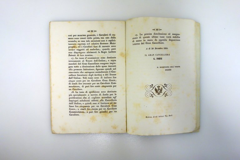 Menù Modena Cooperativa Tipografi Anniversario Hotel Regina 1925 Grafica | Immagine Gallery 5