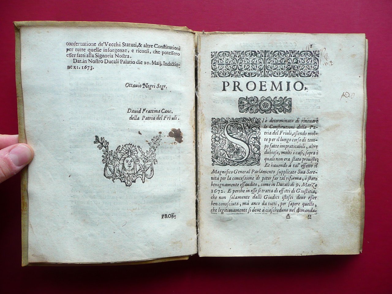 Statuti della Patria del Friuli Rinovati Dedicati a G. A. …