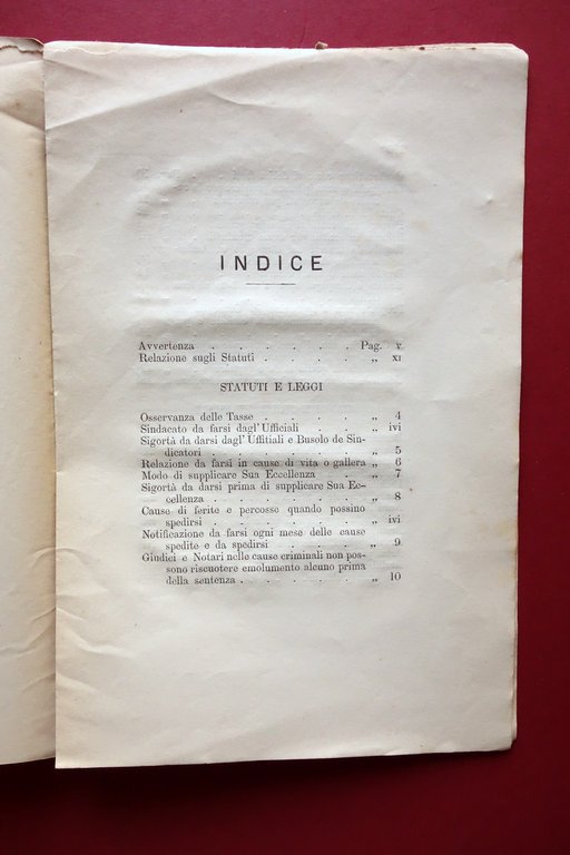 Statuti e Leggi per il Marchesato di Vignola Tip. Monti …