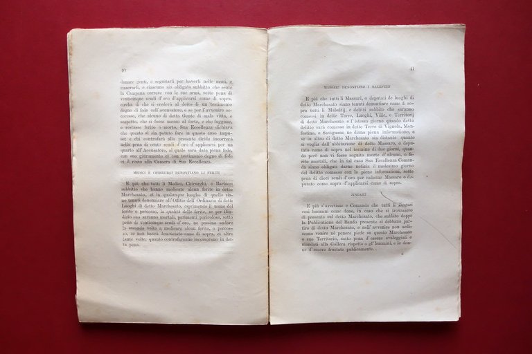 Statuti e Leggi per il Marchesato di Vignola Tip. Monti …