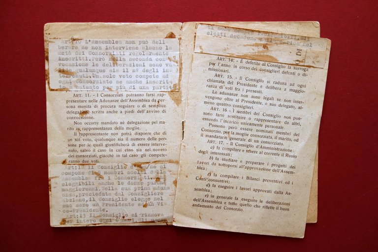 Statuto del Consorzio di Magreta Comuni di Modena Formigine 1916 …