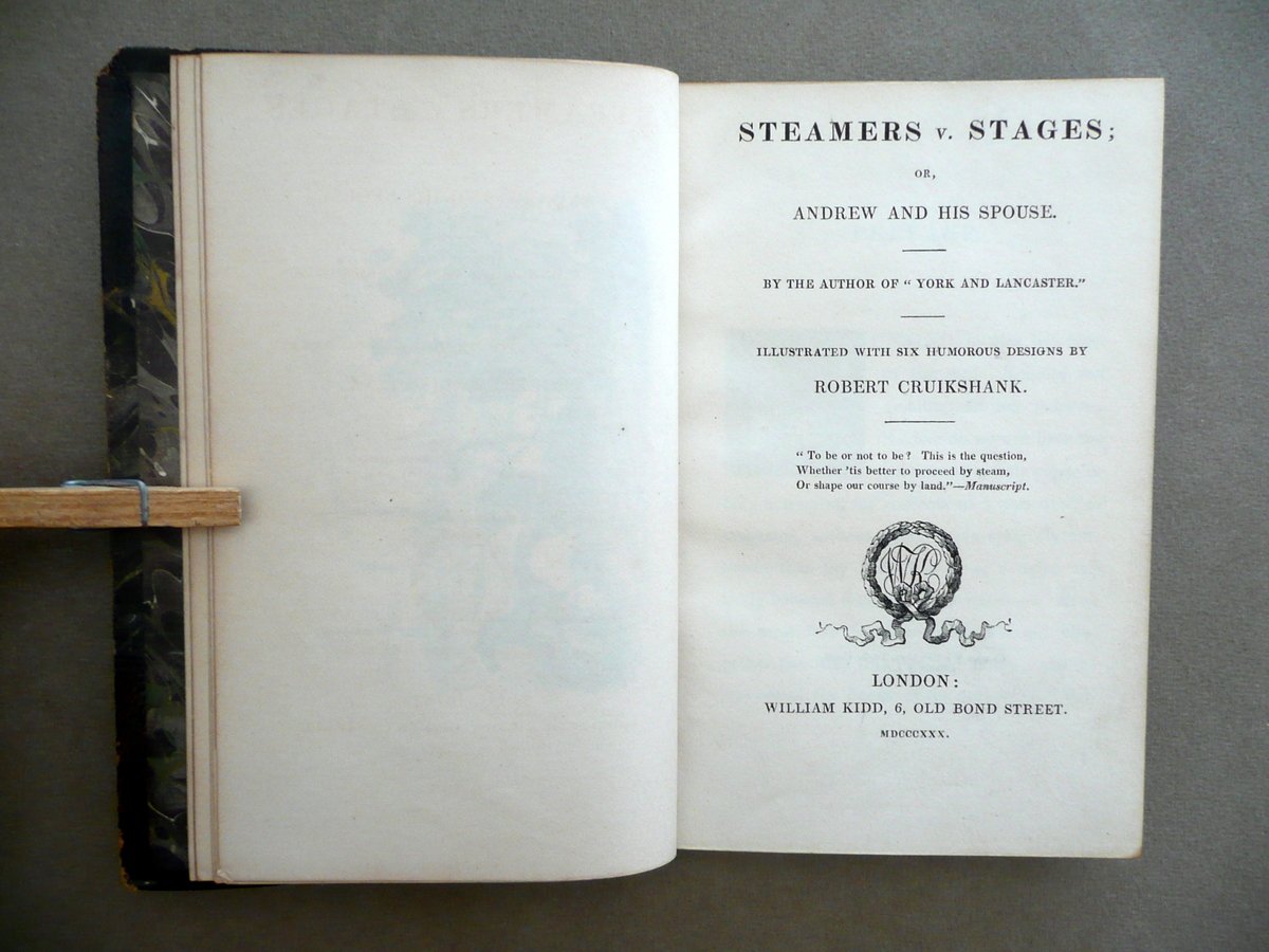 Steamers V. Stages Andrew and His Spouse Designs by Cruikshank …
