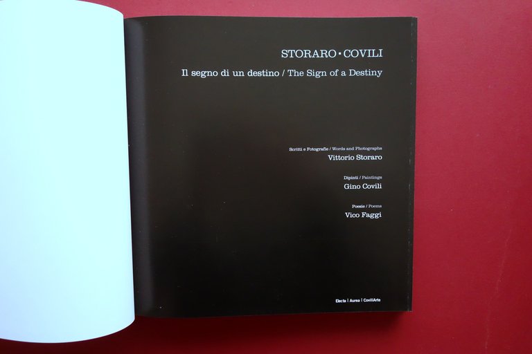 Storaro Covili il Segno di un Destino Electa Aurea Coviliarte …