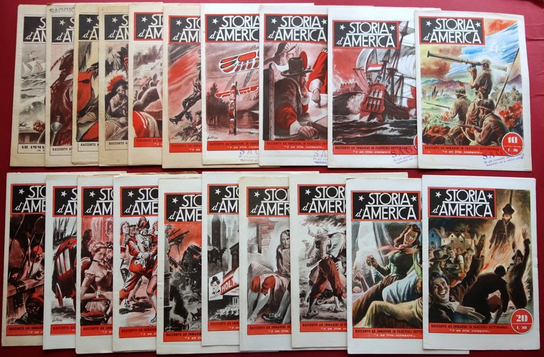 Storia d'America ad Immagini 40 Fascicoli Serie Completa Atlas Roma … | Immagine Gallery 2