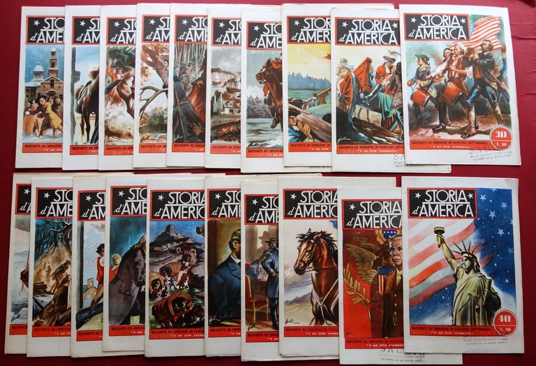 Storia d'America ad Immagini 40 Fascicoli Serie Completa Atlas Roma … | Immagine Gallery 4