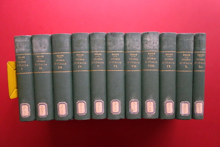 Storia d'Italia di Mons. Pietro Balan Modena 1894 1899 Completo … | Immagine Gallery 2