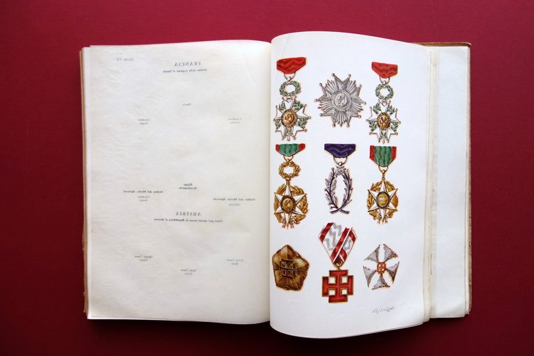 Storia degli Ordini Equestri Vigenti ed Estinti Guadagnini Ferrari 1925 … | Immagine Gallery 5